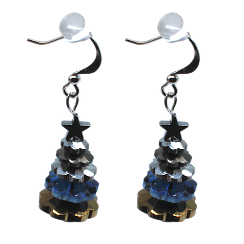 Margarita Christmas Tree Earrings Kit Mix 14 6mm for jewellery making