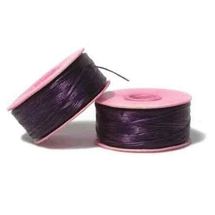 Nymo Beading Thread Size 0 Dk Purple (100m) 15mm for jewellery making