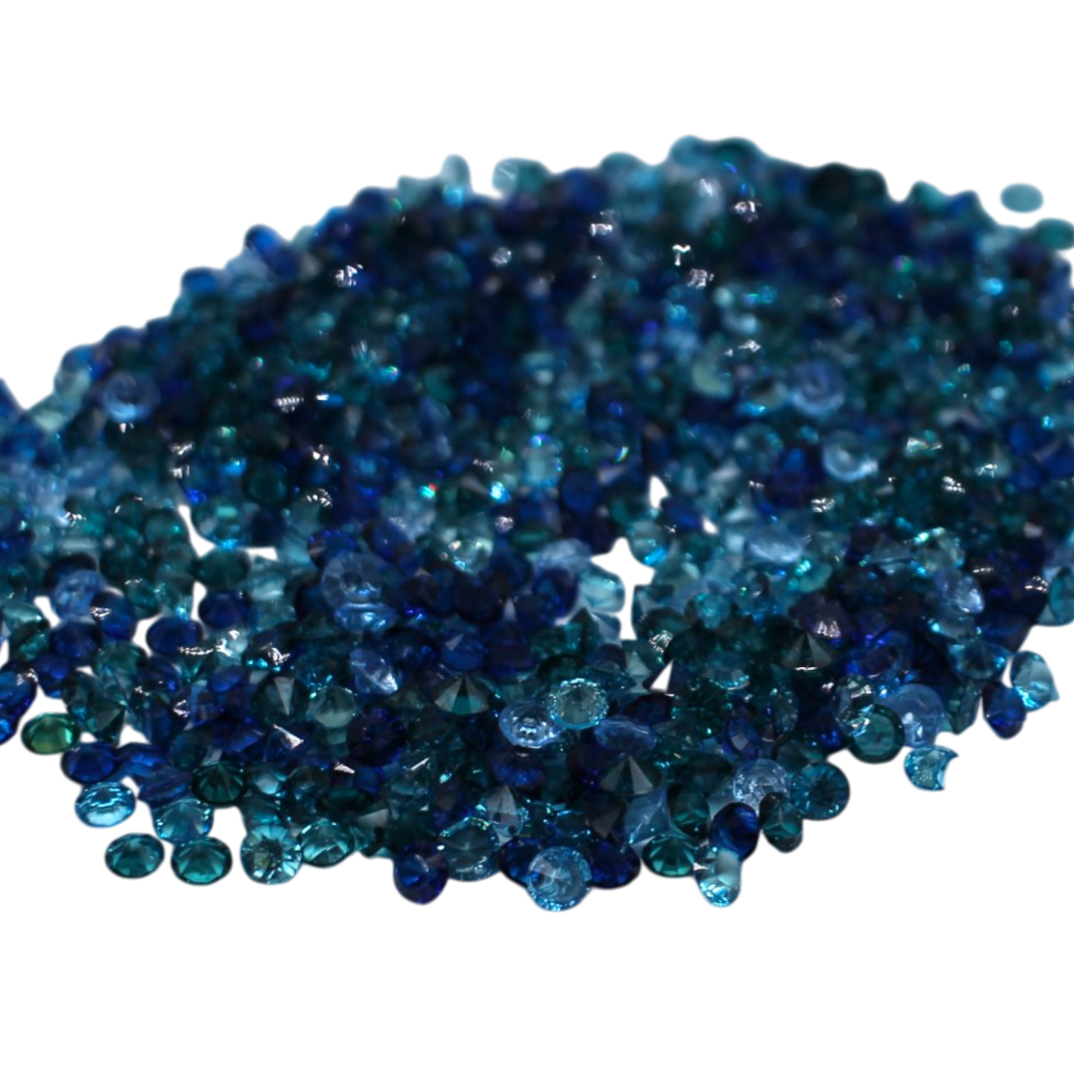 Scatter Crystals 4mm Blue Lagoon 3500pcs for jewellery making