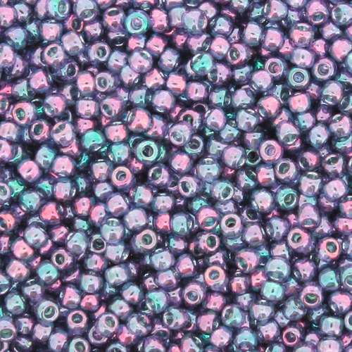 Toho Size 11 Seed Beads 10g - Gold Luster Mystic