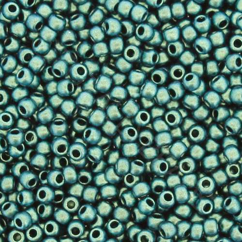 Toho Size 11 Seed Beads 10g - Higher Poly Blue Aqua