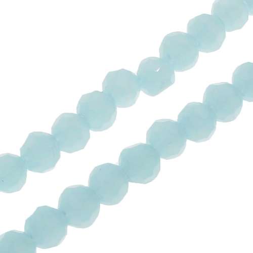 4mm crystal beads caribbean sea — faceted for jewelry making and beadwork