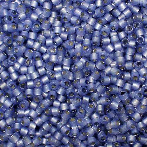 Toho Treasure Size 11 5g - PF Silver Milky Sapphire