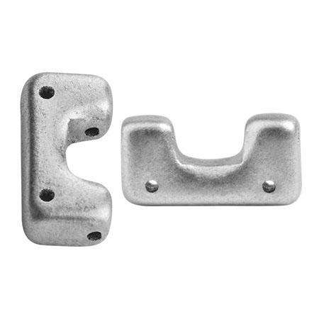 Telos Puca Beads 10g - Silver Alluminium Mat