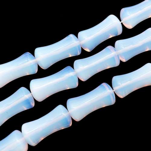Opal Lilac Bone Beads - 30mm