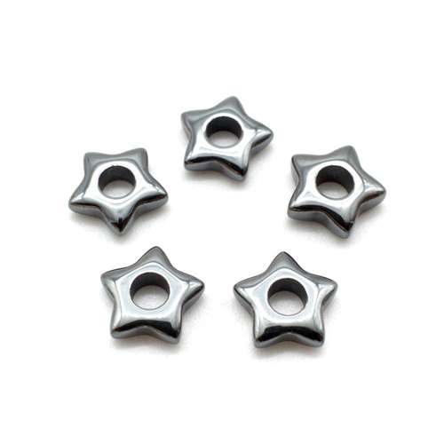 12mm hematite beads — for jewelry making, crafting, and beadwork projects
