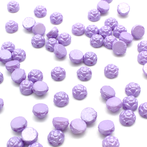 Roseta Cab 6mm 25pcs - Lavender