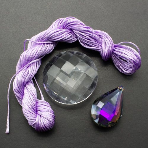 BC Week 15 2022 - Macrame Pendant - Sky