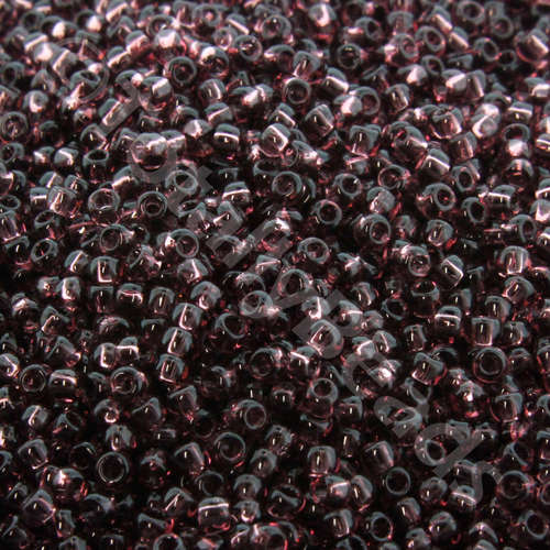 Toho Size 11 Seed Beads 10g - Transparent Medium Amethyst