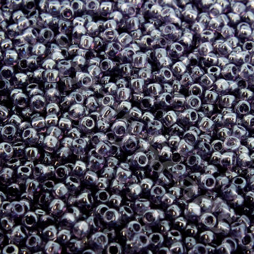 Toho Size 11 Seed Beads 10g - Trans Lustered Sugar Plum