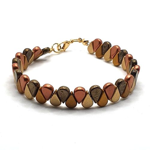 Aria Amos Bracelet Makes 4 golden sunlight bracelet making kit — DIY set with beads and instructions for creating handmade jewelry