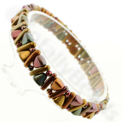 Cecilia Bracelet Kit Bundle autumn bracelet making kit — DIY set with beads and instructions for creating handmade jewelry