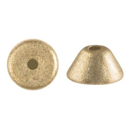 Konos Puca Beads 5g - Light Gold Mat