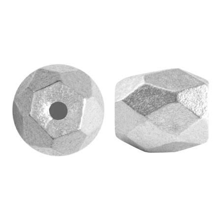 Baros Puca Beads 10g - Silver Aluminium Mat