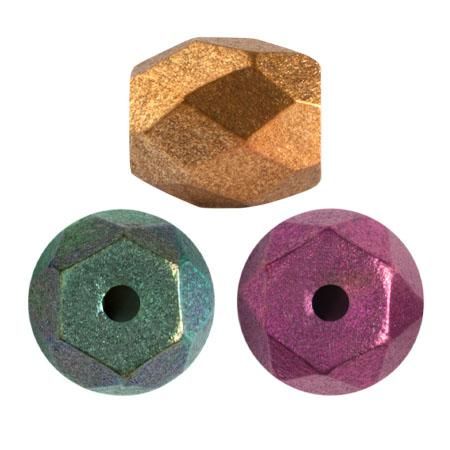 Baros Puca Beads 10g - Yellow Gold Metallic Iris