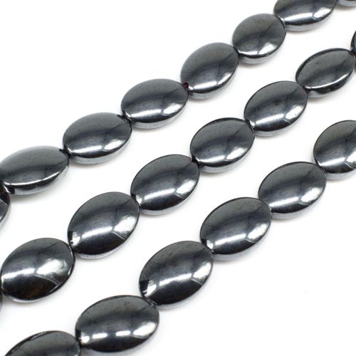 10x14mm hematite beads — for jewelry making, crafting, and beadwork projects