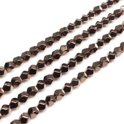 4mm hematite beads — for jewelry making, crafting, and beadwork projects