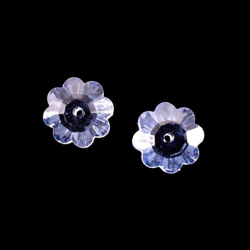 10mm resin Rivoli stone 10mm — faceted round crystal-style cabochon ideal for jewelry making, settings, and crafts