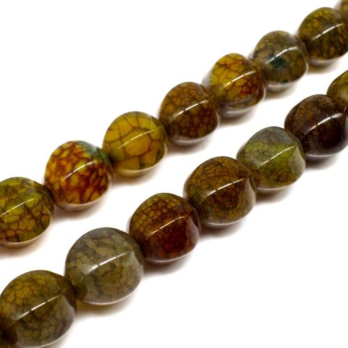 14mm resin druzy bead round 14mm 5 beads — sparkling cabochon-style stone ideal for jewelry making, pendants, and craft designs