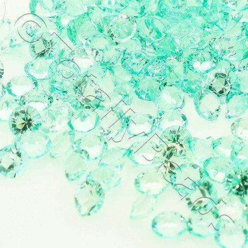 Resin Crystals Large 4mm - Sea Foam Green
