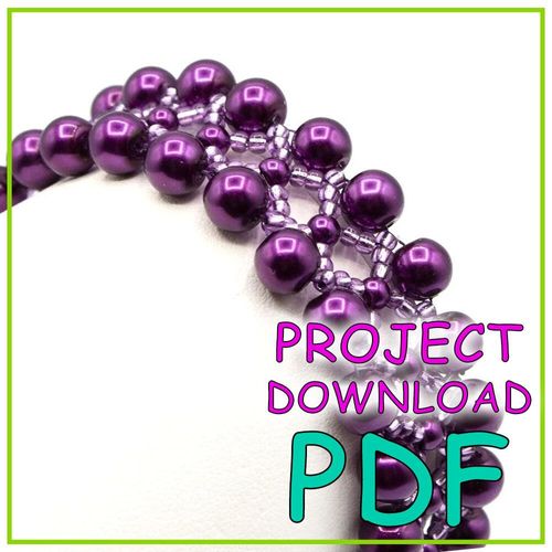 Serenity Bracelet PDF Download for jewellery making