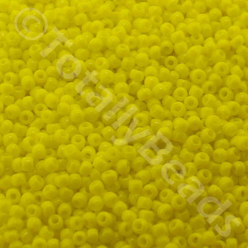 Toho Size 11 Seed Beads 10g - Opaque Dandelion
