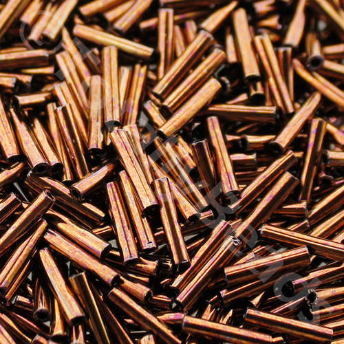Toho 9mm Bugle Beads 10g - Dark Bronze