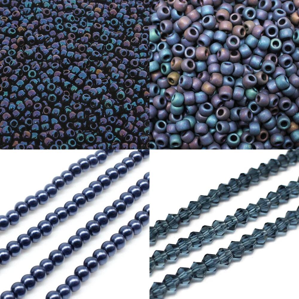 BC24 WK27 Double Mod Raw Bracelet Montana 4mm for jewellery making