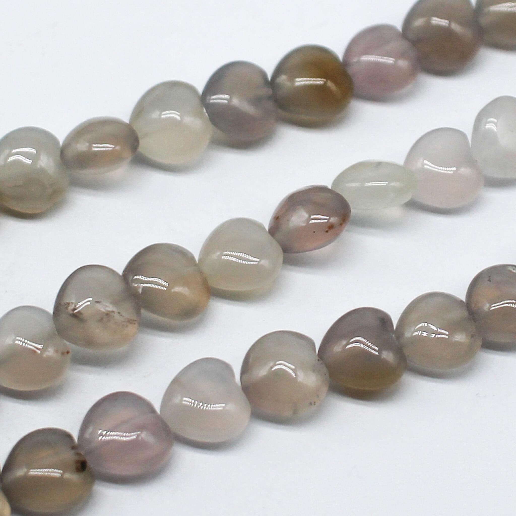 10mm resin druzy bead heart — sparkling cabochon-style stone ideal for jewelry making, pendants, and craft designs