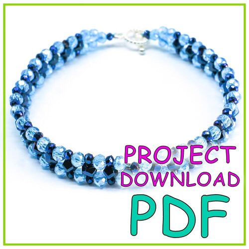 Hematite Nugget Bracelet PDF Download for jewellery making