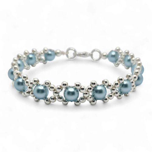 Noughts & Crosses Bracelets Makes 4 Iceburg for jewellery making