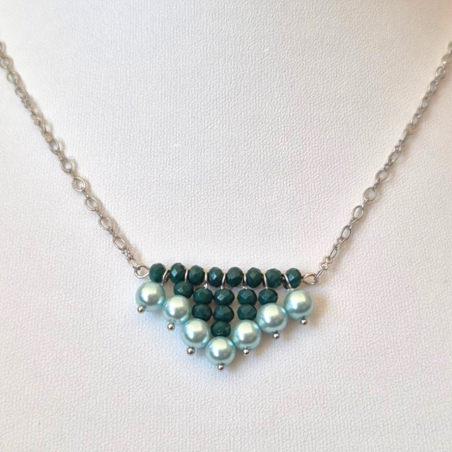 Lakota Pendant x 6 Dark Green for jewellery making