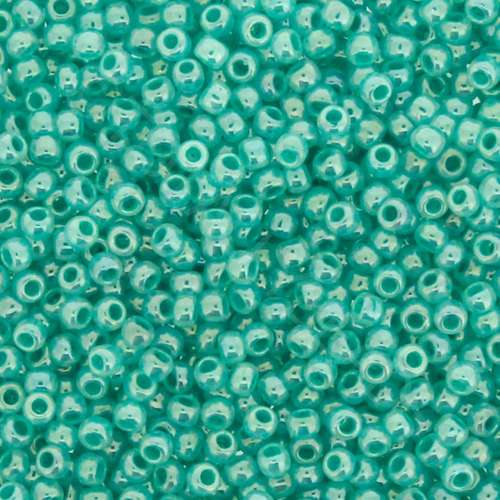 Toho Size 11 Seed Beads 10g - Ceylon Lt Sea Green