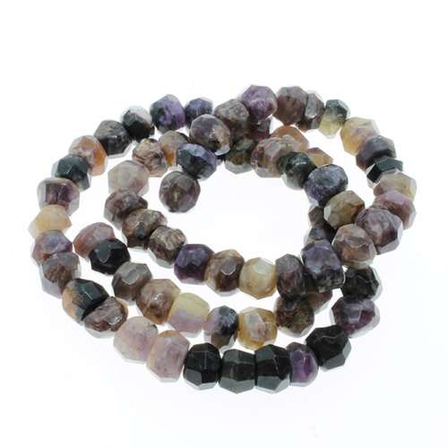 7mm resin druzy bead 16" string — sparkling cabochon-style stone ideal for jewelry making, pendants, and craft designs