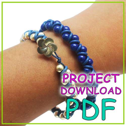 Using a Button Clasp with Cords - Download Instructions