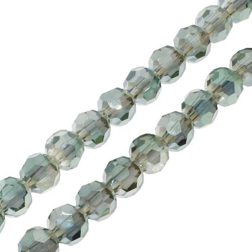 4mm crystal beads olive garden — faceted for jewelry making and beadwork
