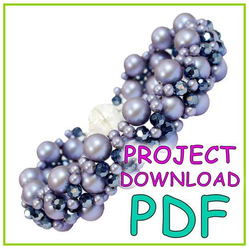 Satin Victoria Bracelet - Download Instructions