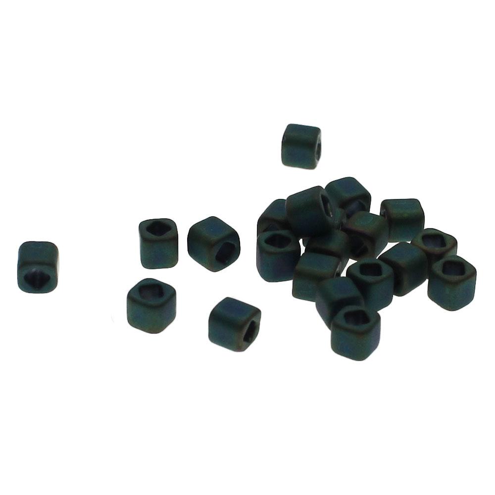 Toho Cubes 4mm 10g - Matt Aquarius