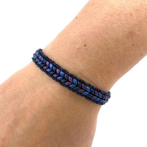 Hannah Bracelet Kit Make 3 twilight bracelet making kit — DIY set with beads and instructions for creating handmade jewelry
