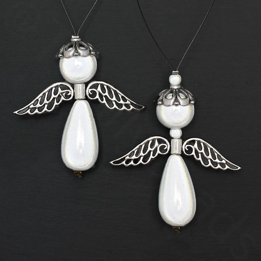 Miracle Rainbow Angel Decoration Pack WHITE
