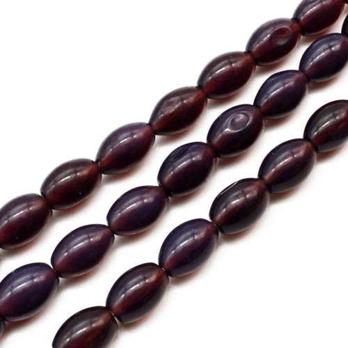 Opal Purple Oval - 12x8mm