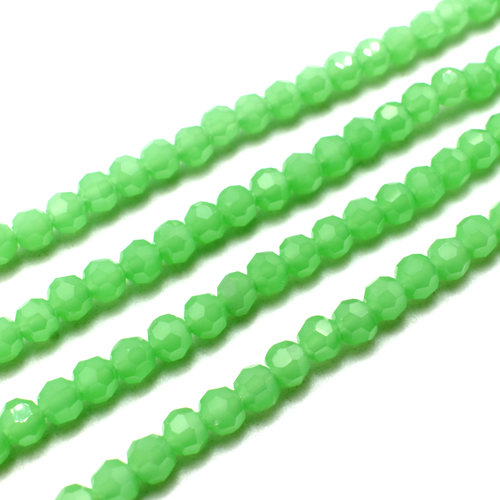 4mm crystal beads — faceted for jewelry making and beadwork