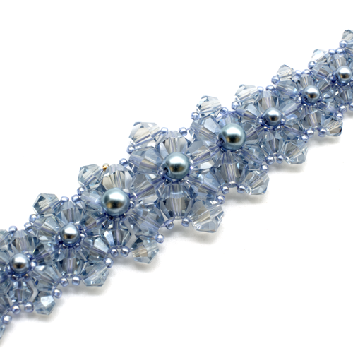 Scarlett Bracelet sky bracelet making kit — DIY set with beads and instructions for creating handmade jewelry