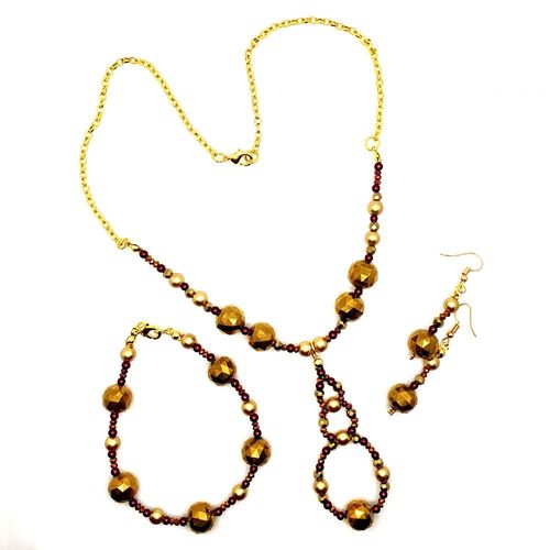 Pendant / Necklace Bead Pack - Gold
