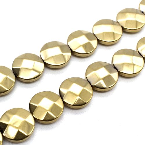 12mm hematite beads — for jewelry making, crafting, and beadwork projects