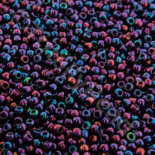 Toho Size 11 Seed Beads 10g - Higher Metallic Iris Violet