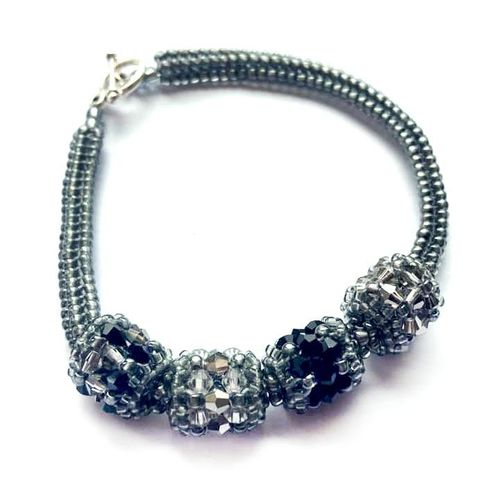 BC WK18 Crystal Erudite Midnight 3mm 6pcs for jewellery making