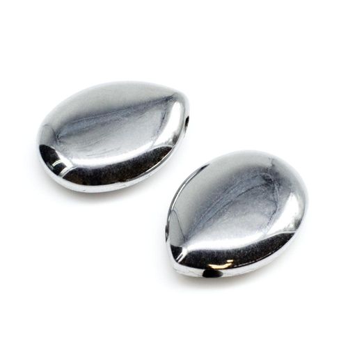 18mm hematite beads — for jewelry making, crafting, and beadwork projects