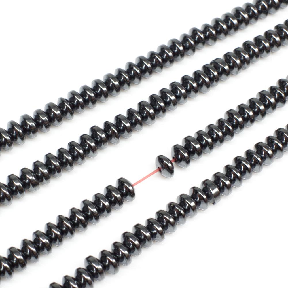 4mm hematite beads — for jewelry making, crafting, and beadwork projects