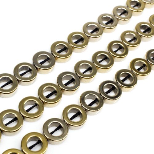 8mm hematite beads — for jewelry making, crafting, and beadwork projects